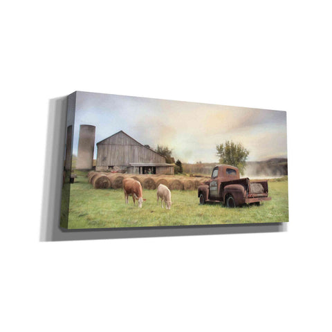 Image of 'Tioga Country Farmland' by Lori Deiter, Canvas Wall Art,Size 2 Landscape