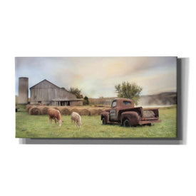 'Tioga Country Farmland' by Lori Deiter, Canvas Wall Art,Size 2 Landscape