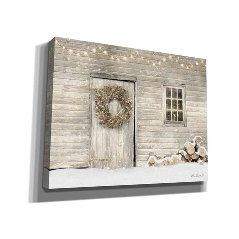 Image of 'Old Farm Christmas' by Lori Deiter, Canvas Wall Art,Size B Landscape