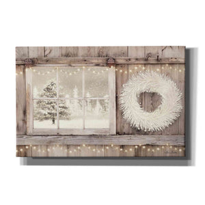 'Winter White View' by Lori Deiter, Canvas Wall Art,Size A Landscape