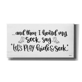 'Sock Seek I' by Imperfect Dust, Giclee Canvas Wall Art