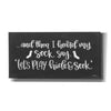 'Sock Seek II' by Imperfect Dust, Giclee Canvas Wall Art
