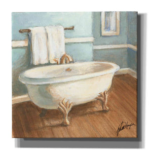 'Porcelain Bath IV' by Ethan Harper, Canvas Wall Art,Size 1 Square