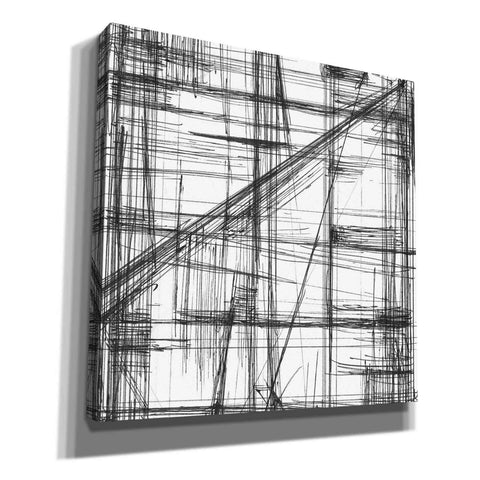 Image of 'Intersect I' by Ethan Harper, Canvas Wall Art,Size 1 Square