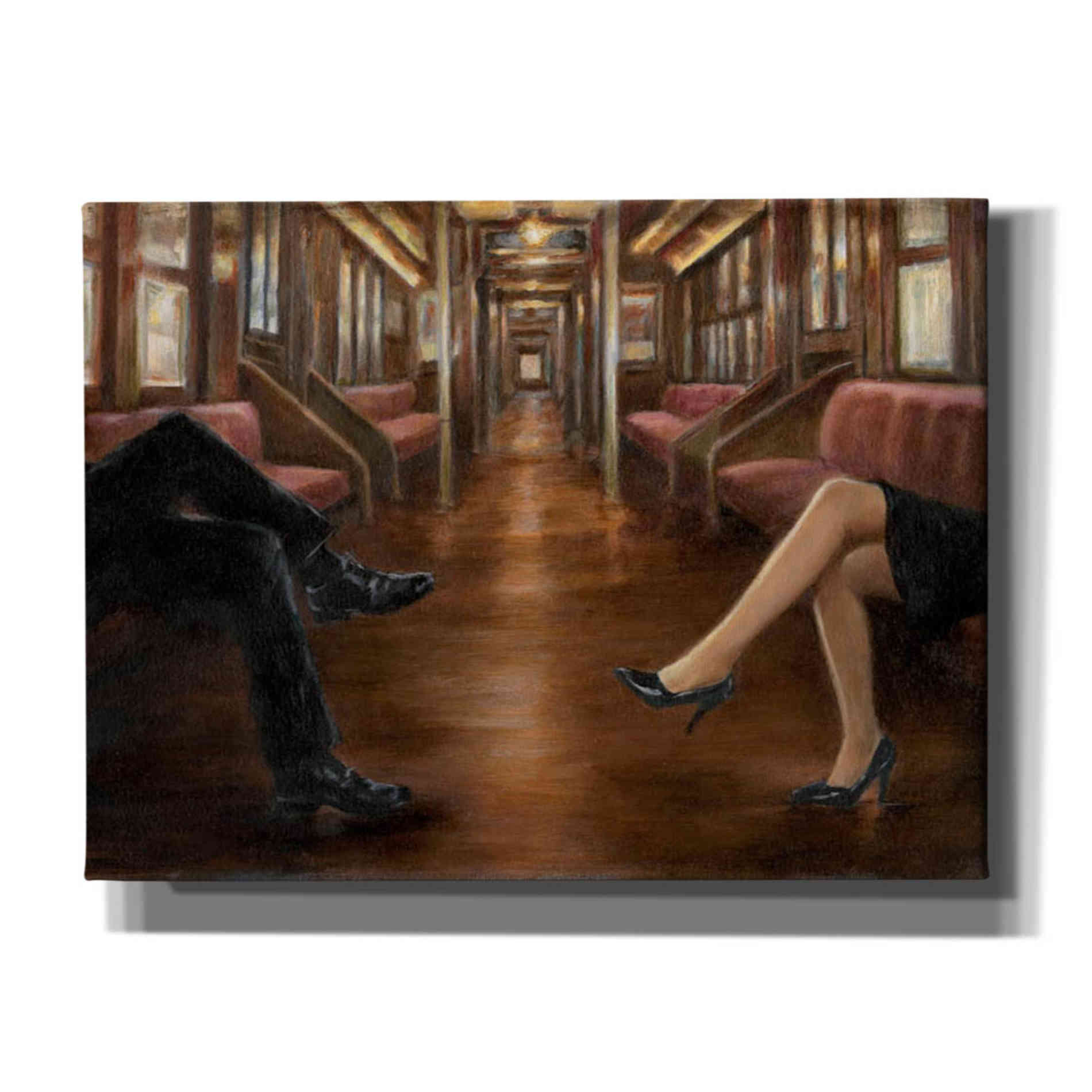 'Last Stop' by Ethan Harper Canvas Wall Art,Size B Landscape