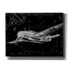'Flight Schematic II' by Ethan Harper Canvas Wall Art,Size B Landscape