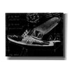 'Flight Schematic III' by Ethan Harper Canvas Wall Art,Size B Landscape