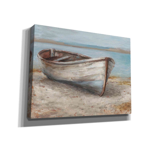 Image of 'Whitewashed Boat I' by Ethan Harper Canvas Wall Art,Size B Landscape