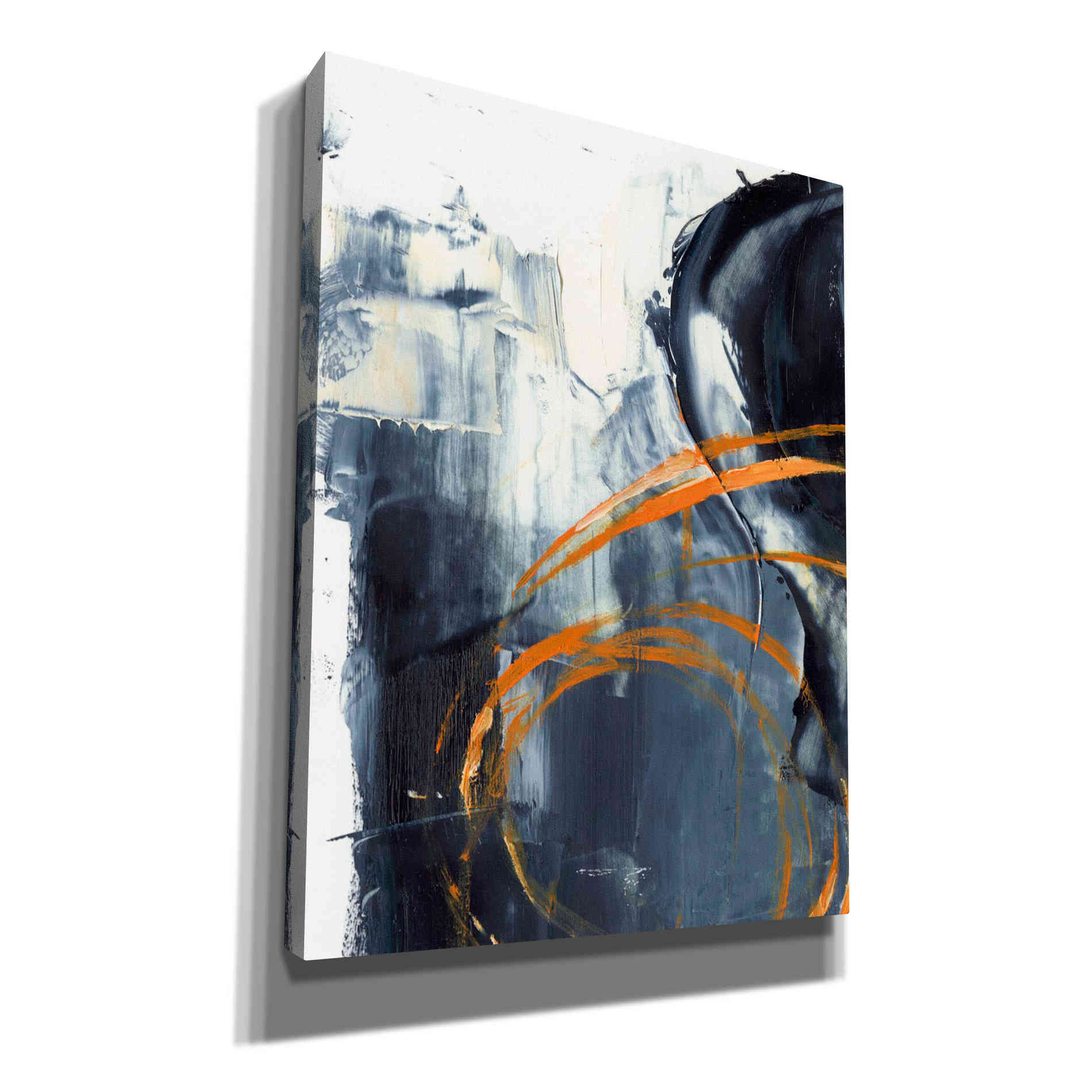 'Orange Rind I' by Ethan Harper Canvas Wall Art,Size B Portrait