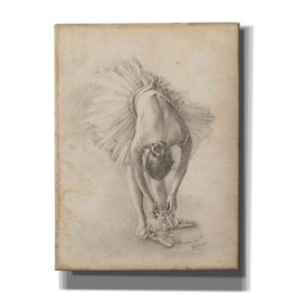 'Antique Ballerina Study I' by Ethan Harper Canvas Wall Art,Size C Portrait