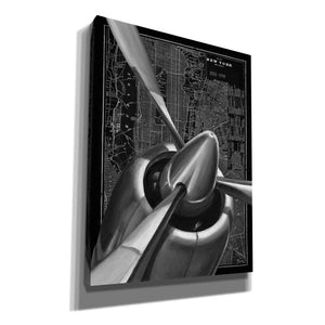 'Vintage Plane I' by Ethan Harper Canvas Wall Art,Size B Portrait