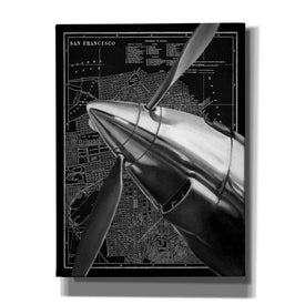 'Vintage Plane II' by Ethan Harper Canvas Wall Art,Size B Portrait