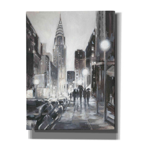Image of 'Illuminated Streets II' by Ethan Harper Canvas Wall Art,Size B Portrait