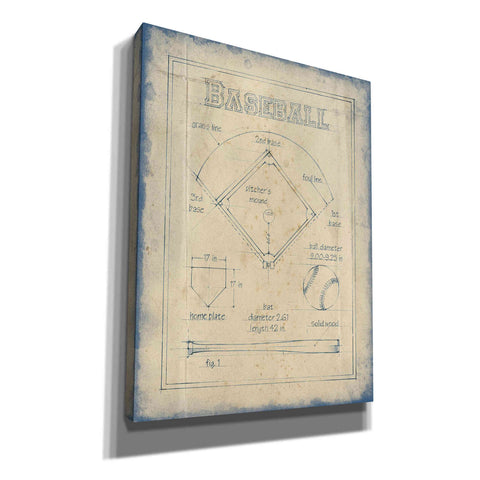 Image of 'All About the Game I' by Ethan Harper Canvas Wall Art,Size C Portrait