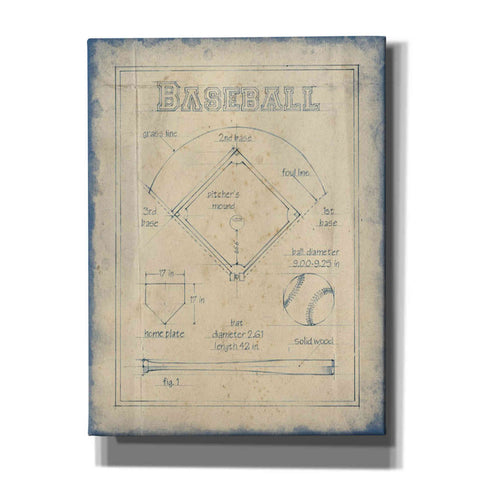 Image of 'All About the Game I' by Ethan Harper Canvas Wall Art,Size C Portrait