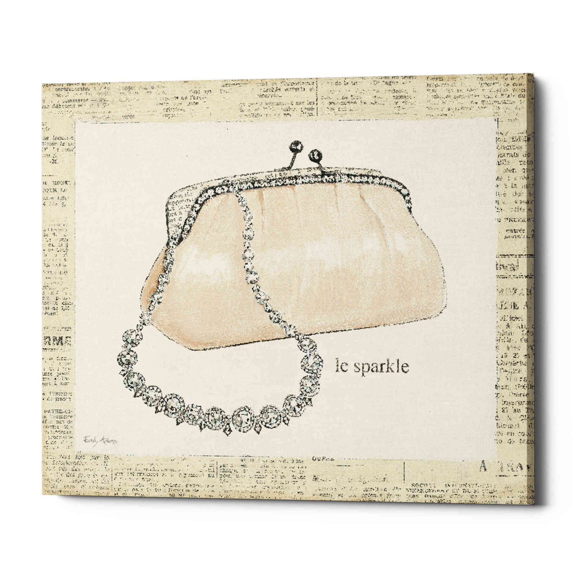 'From Emilys Closet II' by Emily Adams, Canvas Wall Art