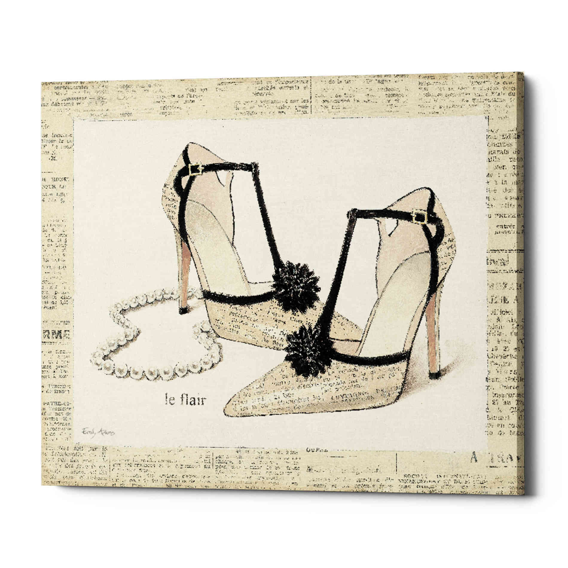 'From Emilys Closet I' by Emily Adams, Canvas Wall Art