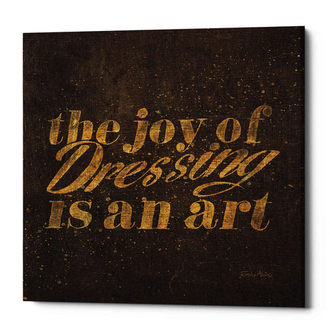 Image of 'Shoe Fetish Quotes V' by Emily Adams, Canvas Wall Art