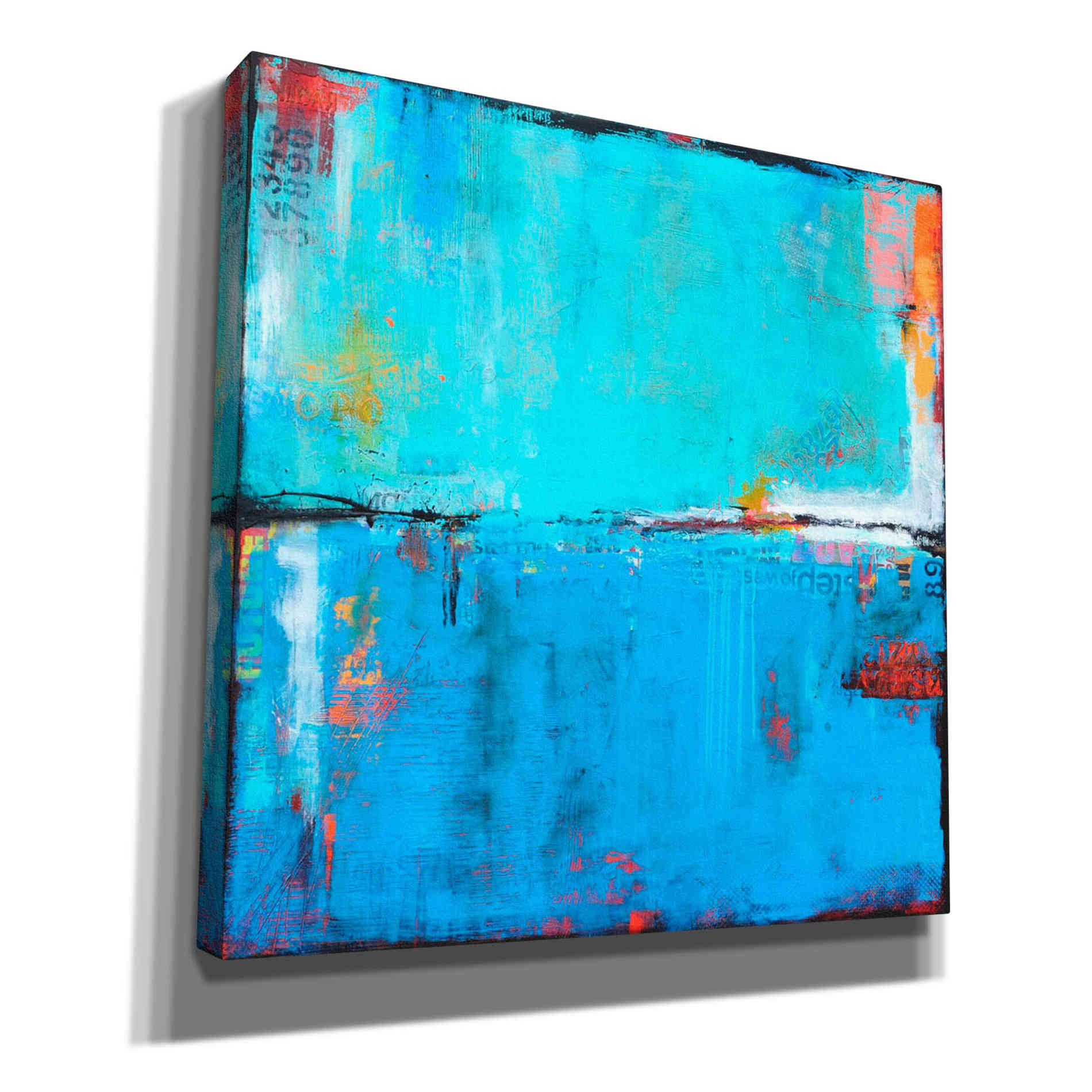 'Matchbox Blues 5' by Erin Ashley Canvas Wall Art