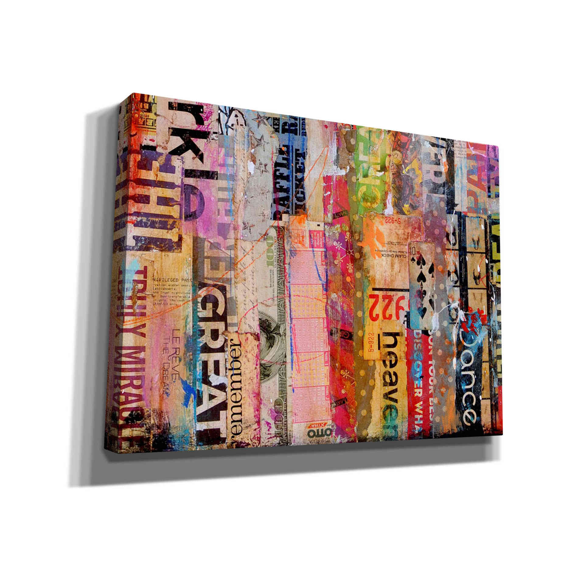 'Metro Mix 21 III' by Erin Ashley Canvas Wall Art