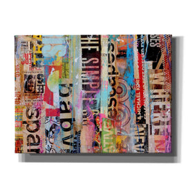 'Metro Mix 21 II' by Erin Ashley Canvas Wall Art