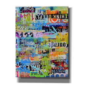 'Metro Mix 33 II' by Erin Ashley Canvas Wall Art