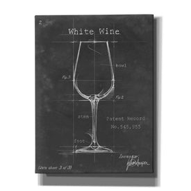 'Barware Blueprint IV' by Ethan Harper Canvas Wall Art,Size C Portrait