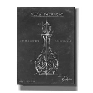 'Barware Blueprint VIII' by Ethan Harper Canvas Wall Art,Size C Portrait