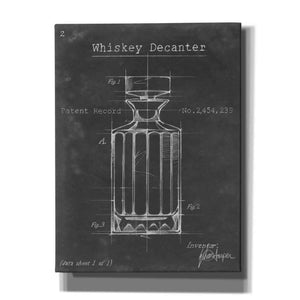 'Barware Blueprint VII' by Ethan Harper Canvas Wall Art,Size C Portrait