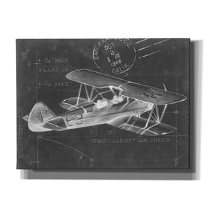 'Flight Schematic I' by Ethan Harper Canvas Wall Art,Size B Landscape