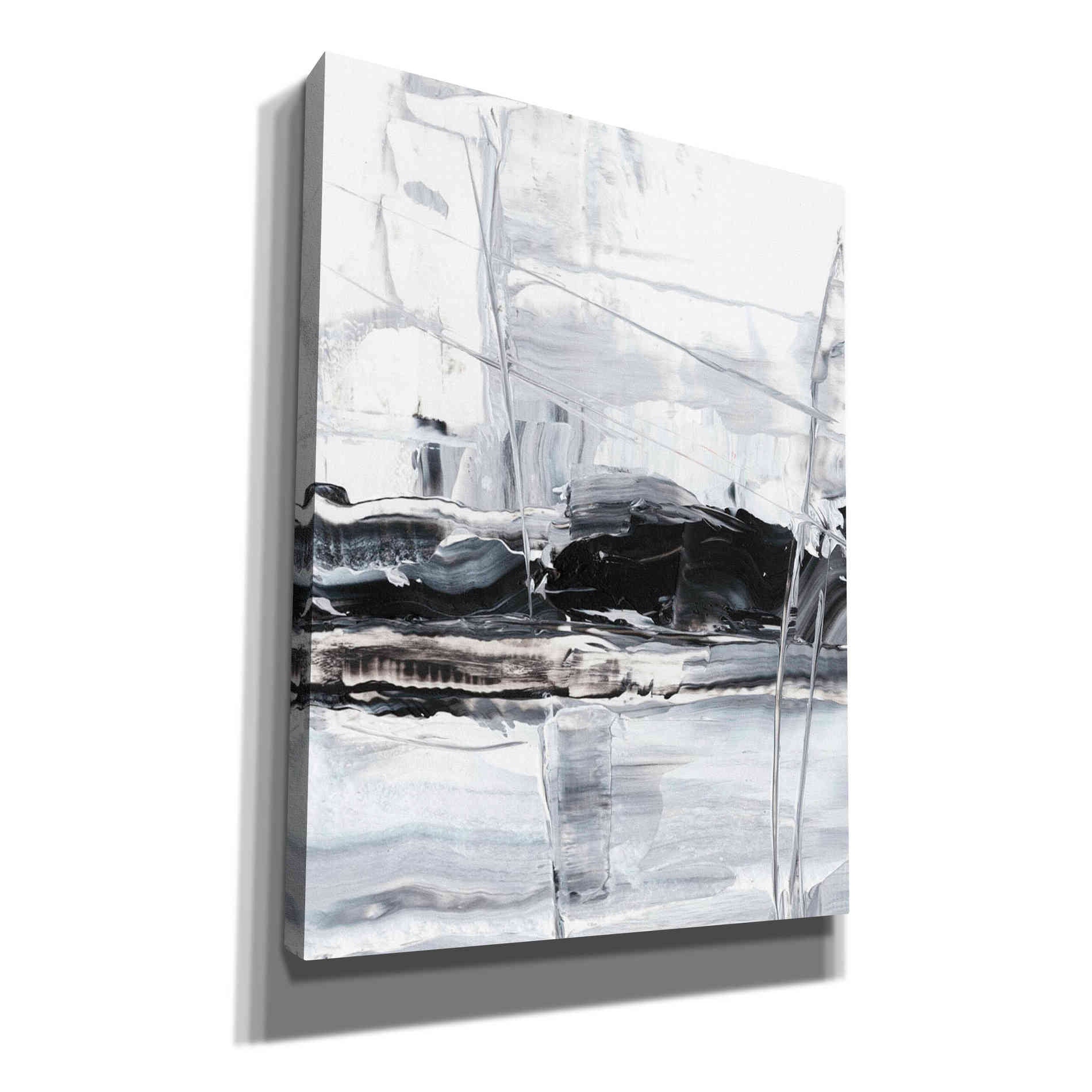 'Winter Lightning II' by Ethan Harper Canvas Wall Art,Size B Portrait