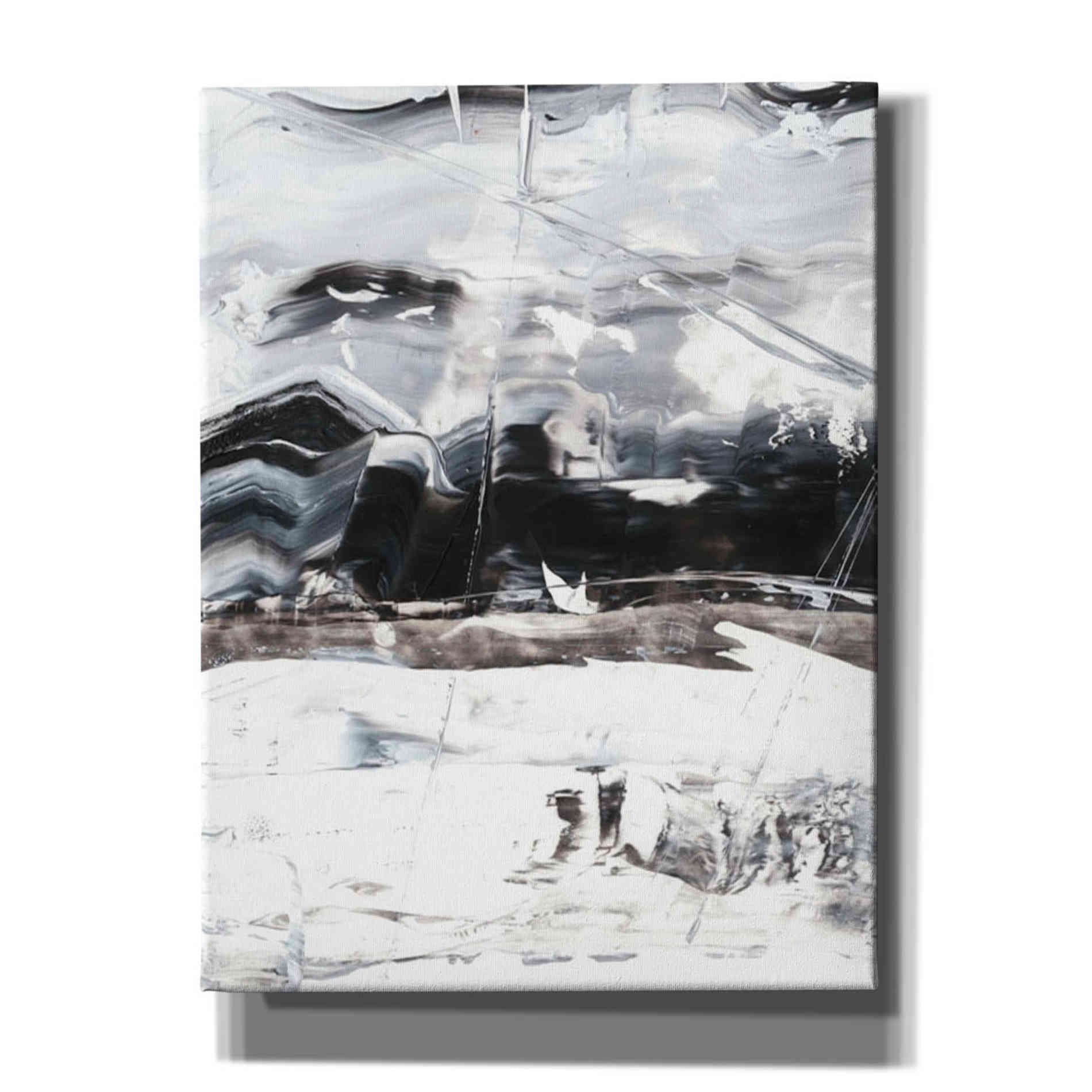 'Winter Lightning I' by Ethan Harper Canvas Wall Art,Size B Portrait