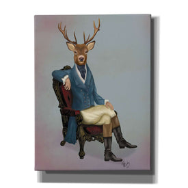 'Distinguished Deer Full' by Fab Funky, Giclee Canvas Wall Art