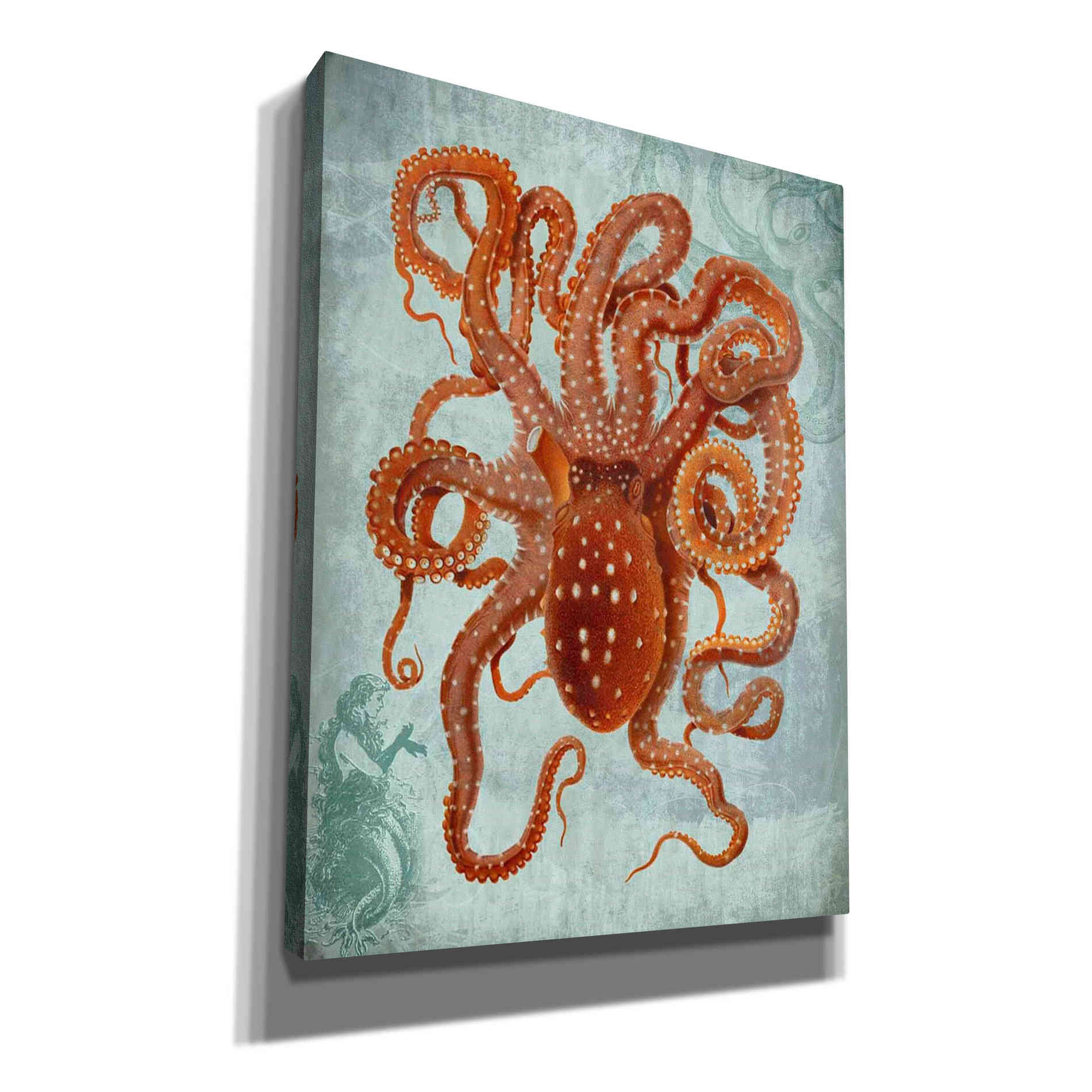 'Coastal Life Collection 2 b' by Fab Funky Giclee Canvas Wall Art