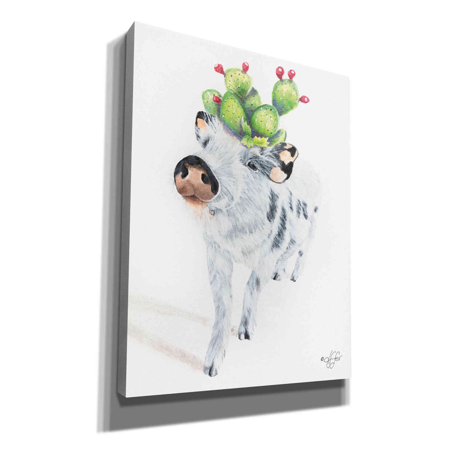 'Her Majesty' by Diane Fifer, Giclee Canvas Wall Art