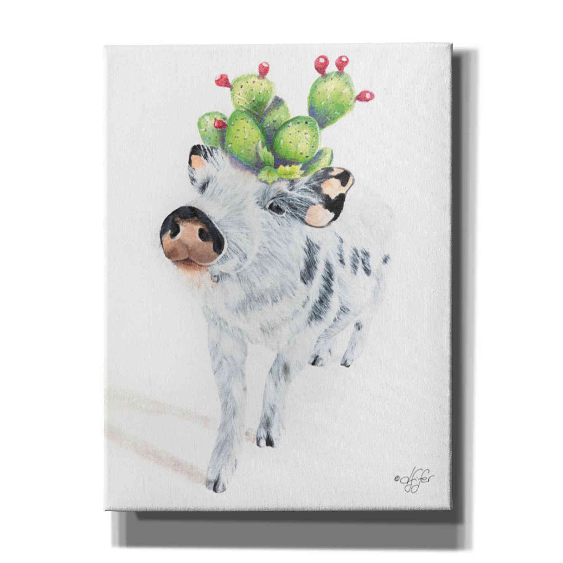 'Her Majesty' by Diane Fifer, Giclee Canvas Wall Art