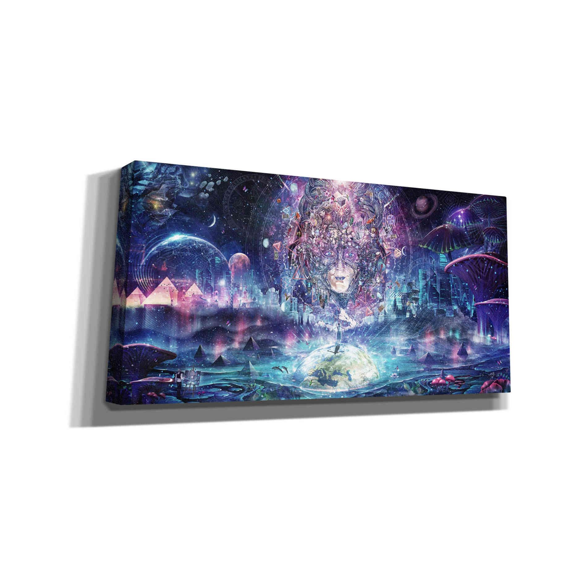 'Quest for the Peak Experience' by Cameron Gray, Canvas Wall Art