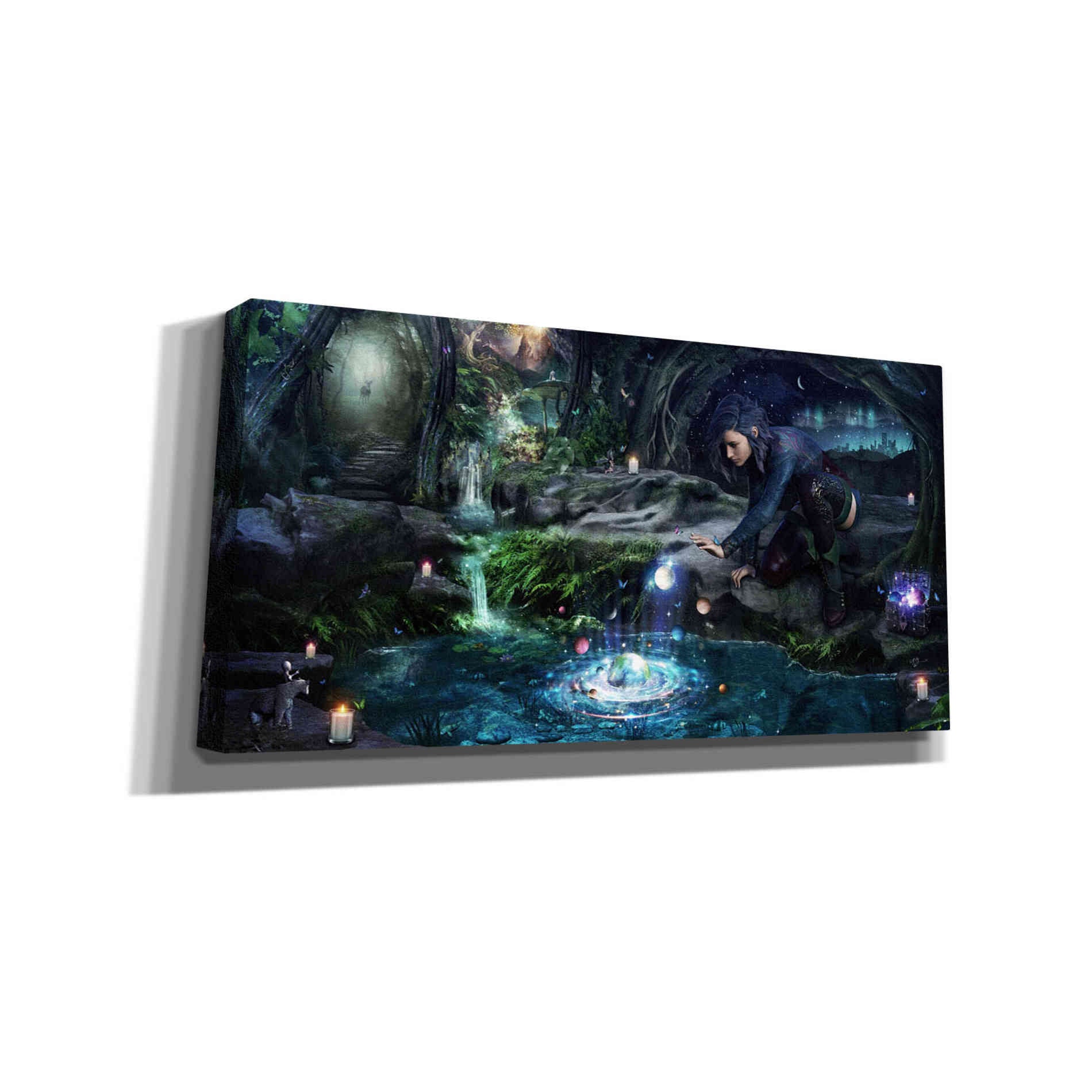 'The Collector' by Cameron Gray, Canvas Wall Art