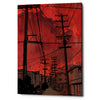 'Wires 3' by Giuseppe Cristiano, Canvas Wall Art