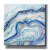 'Cobalt Agate II' by Grace Popp Canvas Wall Art