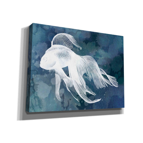 Image of 'Indigo Fish I' by Grace Popp Canvas Wall Art