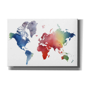 'Rainbow World' by Grace Popp Canvas Wall Art