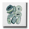 'Stacked Agate II' by Grace Popp Canvas Wall Art