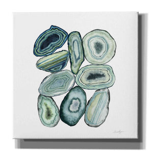 'Stacked Agate II' by Grace Popp Canvas Wall Art