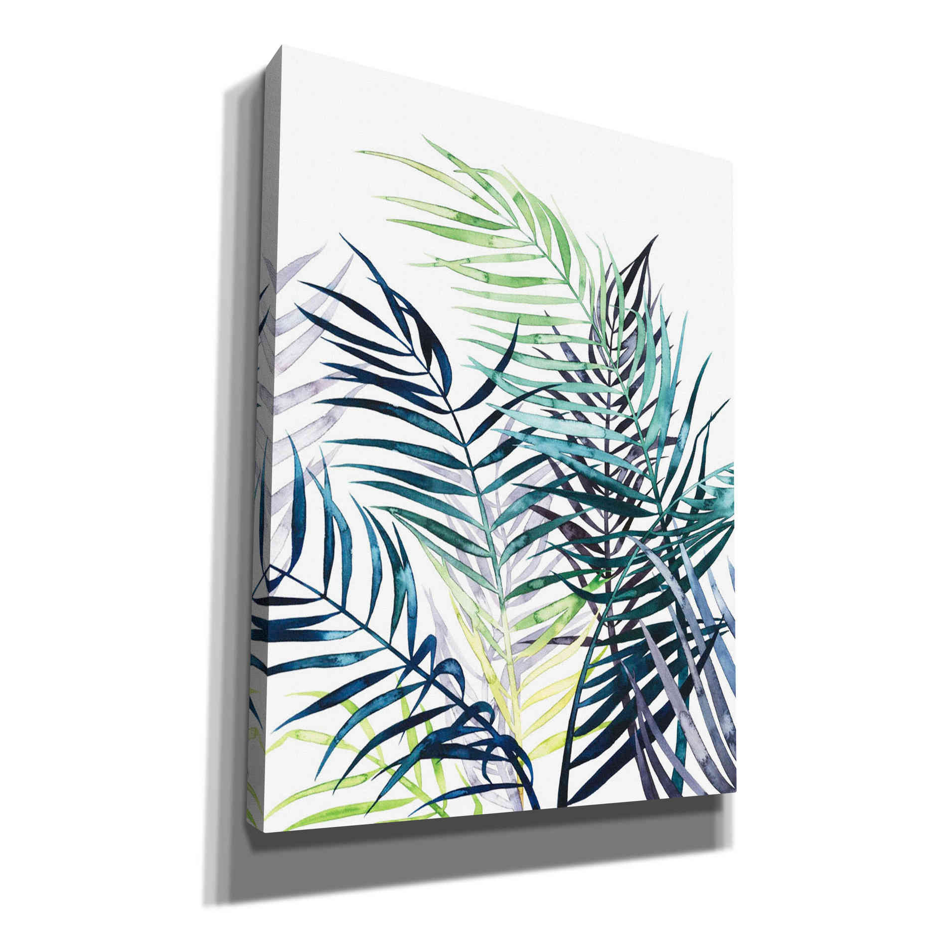 'Twilight Palms I' by Grace Popp Canvas Wall Art