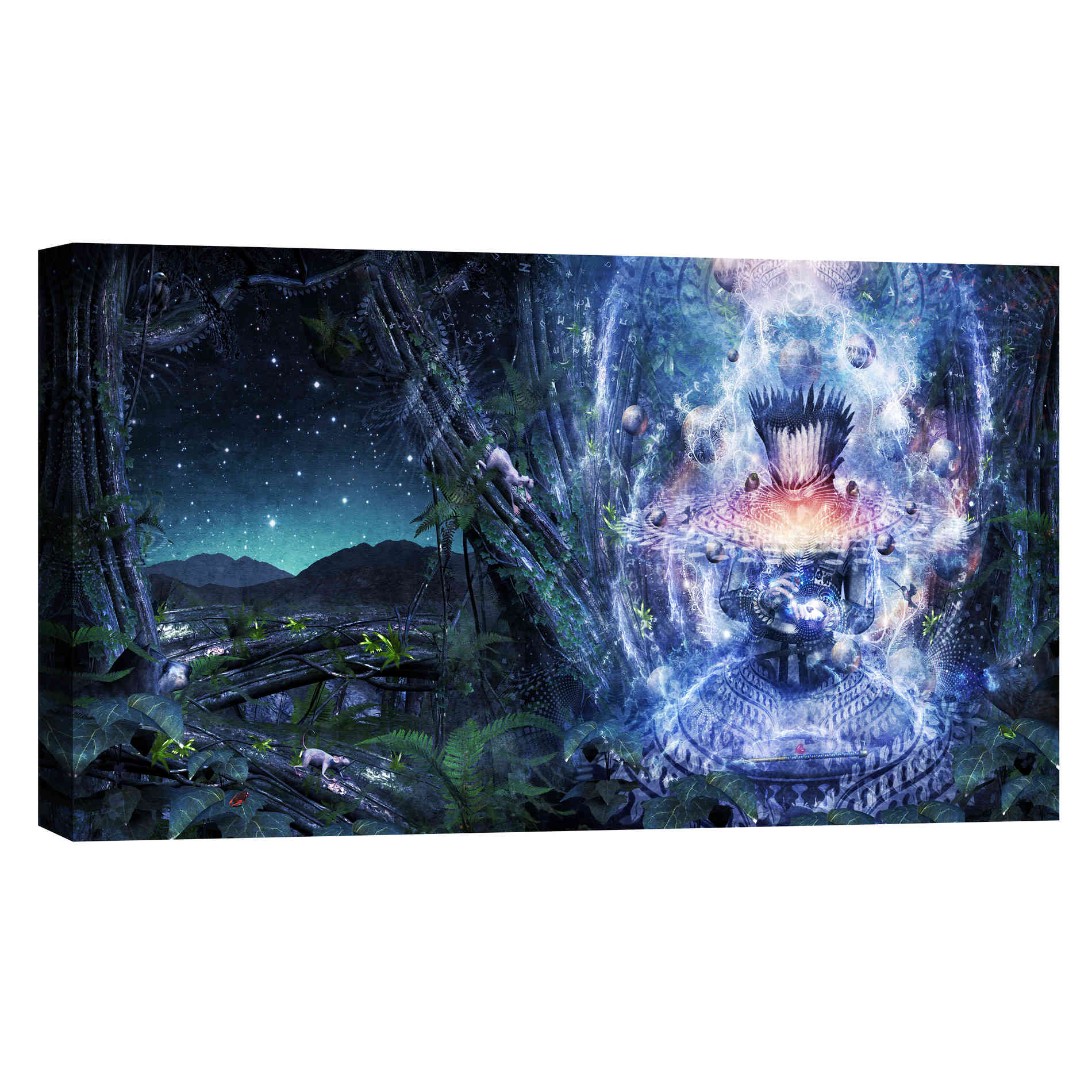 'From The Broken Grow The Saved' by Cameron Gray, Canvas Wall Art
