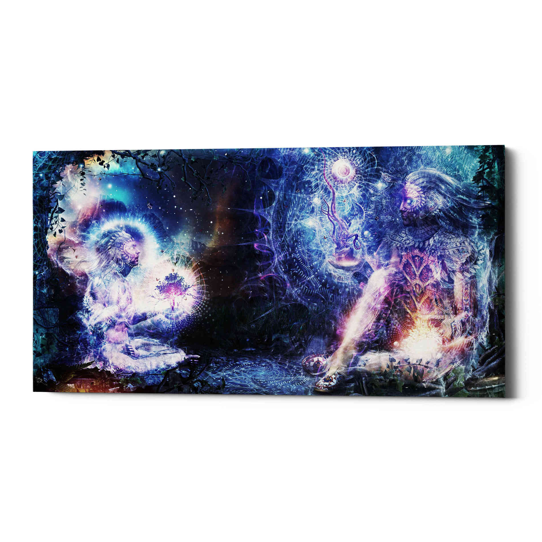 'Shoulders and Giants' by Cameron Gray, Canvas Wall Art,30x 60