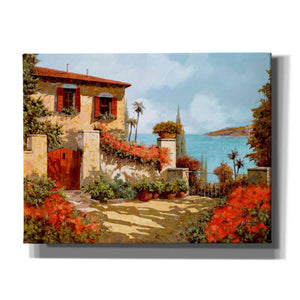 'Il Giardino Rosso' by Guido Borelli, Giclee Canvas Wall Art