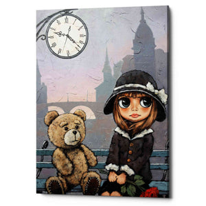 'Appointment with Bear' by Alexander Gunin, Canvas Wall Art,Size B Portrait