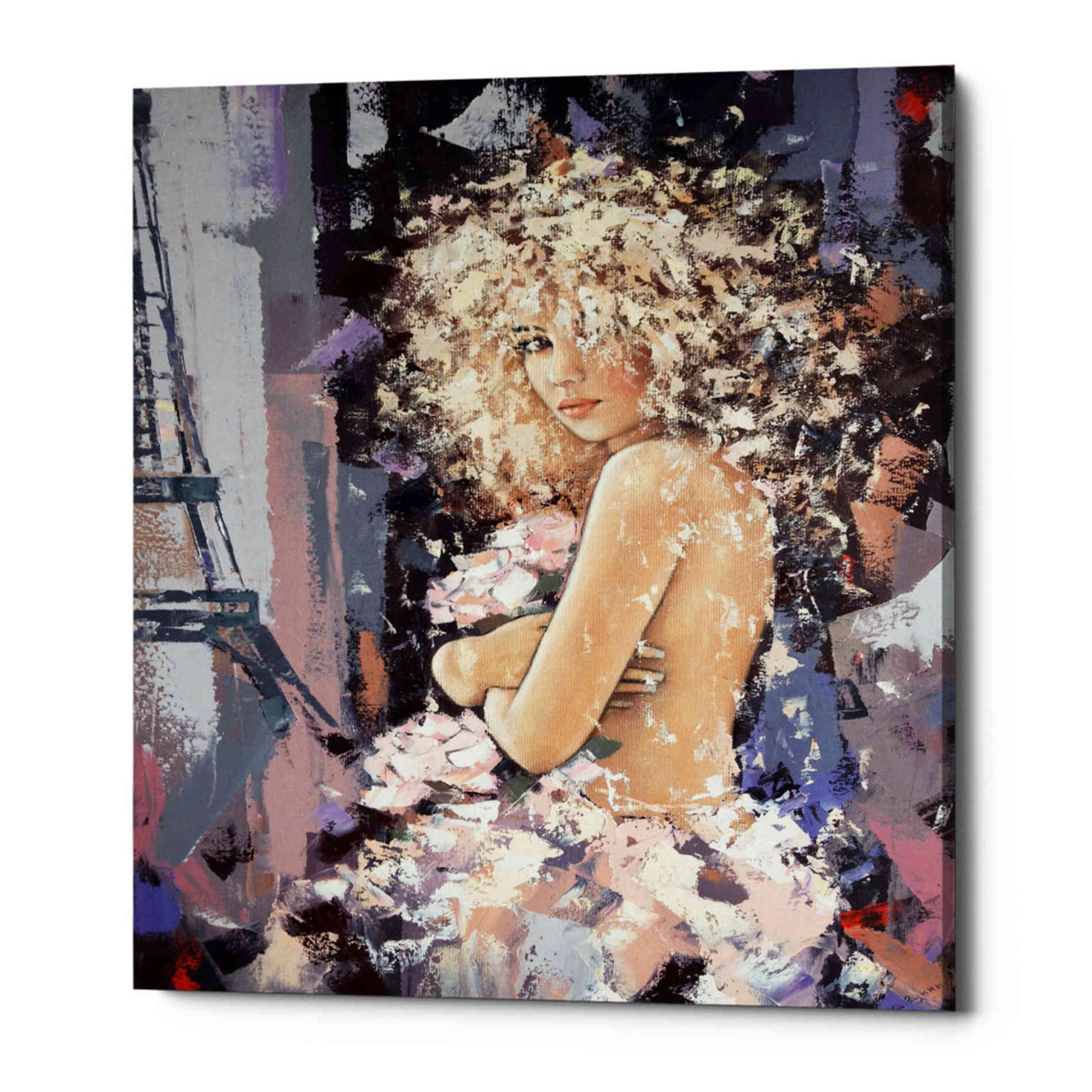'Aromas of Paris' by Alexander Gunin, Canvas Wall Art,Size C Portrait
